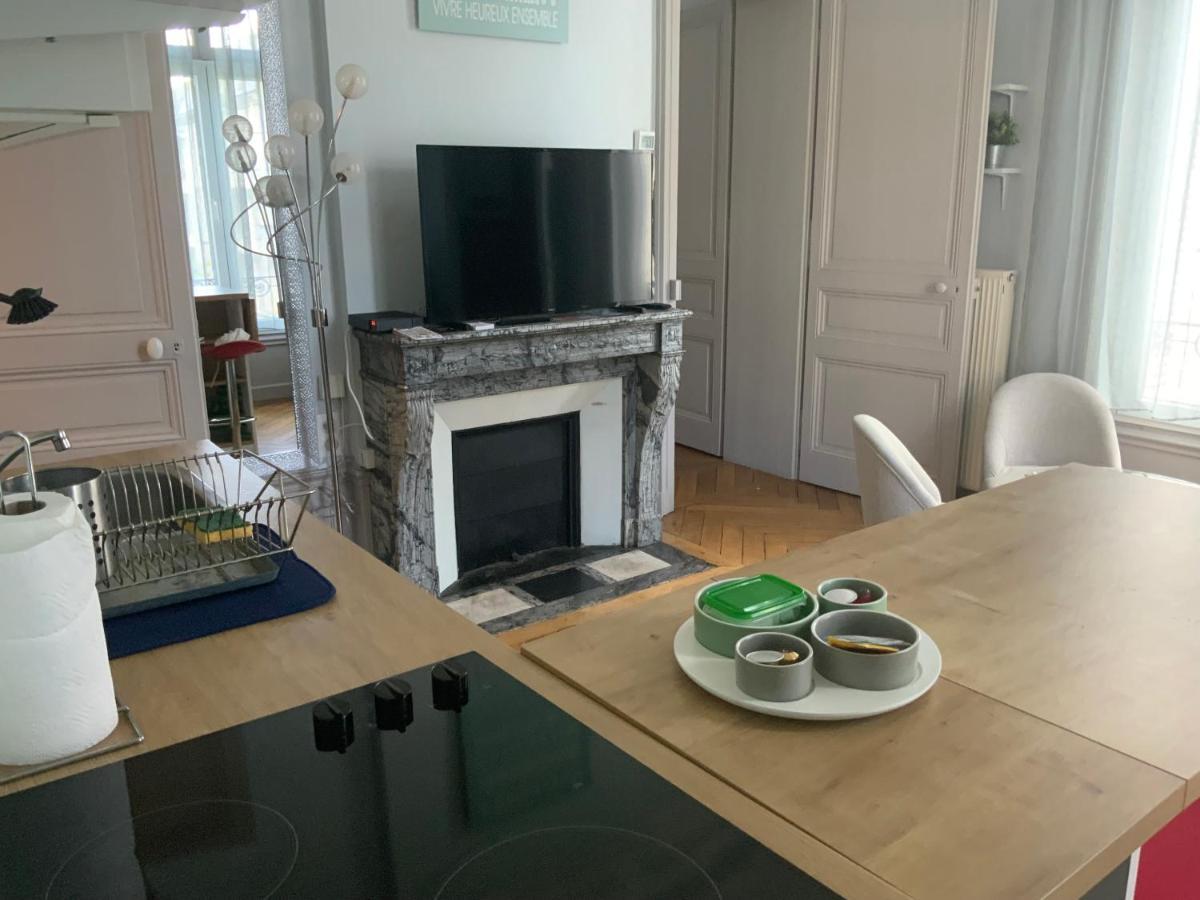 Appartement 4 People+Free Street Parking+Cosy Centre Ville à Rouen Extérieur photo